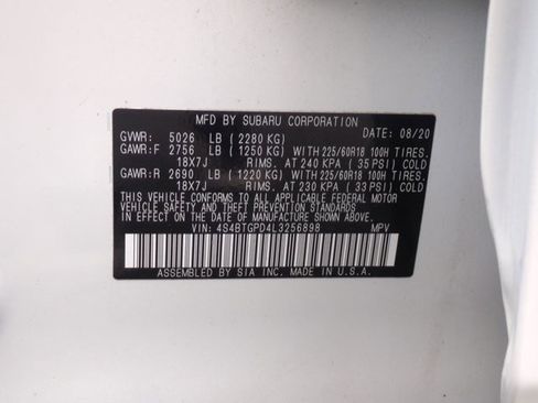 Used 2020 Subaru Outback Touring XT image 14