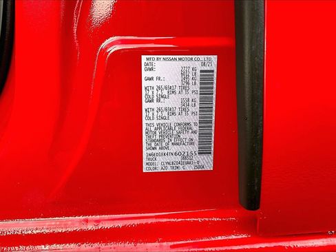 Used 2026 Nissan Frontier SV w/ All-Weather Content Package image 19