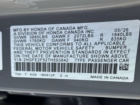 Used 2026 Honda Civic Sport image 30