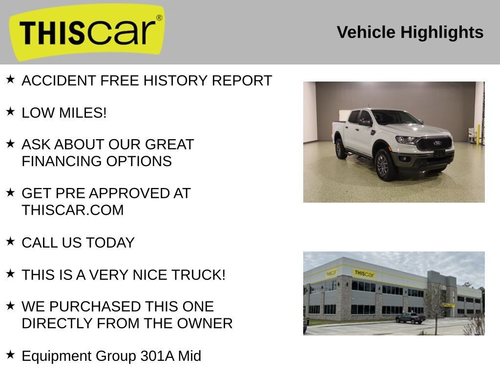 Used 2022 Ford Ranger XLT w/ Equipment Group 301A Mid AWD/4WD image 12