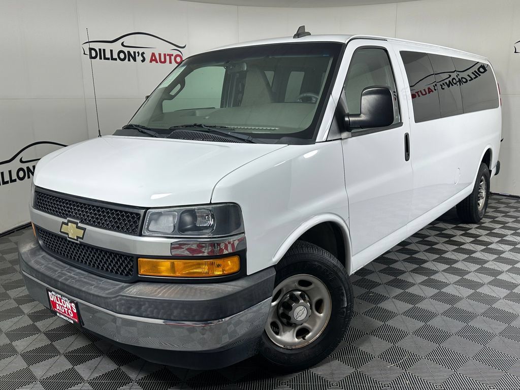 Used 2018 Chevrolet Express 3500 LT w/ LT Preferred Equipment Group RWD image 1