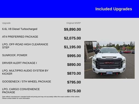Used 2023 GMC Sierra 3500 AT4 w/ AT4 Preferred Package AWD/4WD image 11