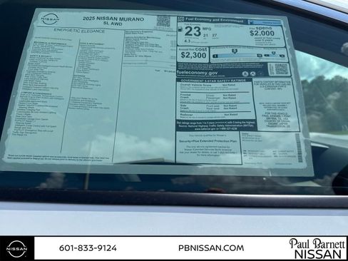 New 2025 Nissan Murano SL w/ Cargo Package image 11