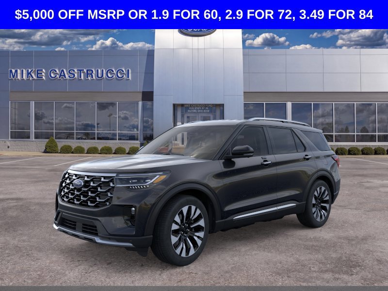 New 2026 Ford Explorer Platinum w/ LUX Leather Package AWD/4WD image 1