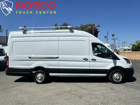Used 2023 Ford Transit 350 148 High Roof Extended w/ Fleet Safety Package RWD image 1