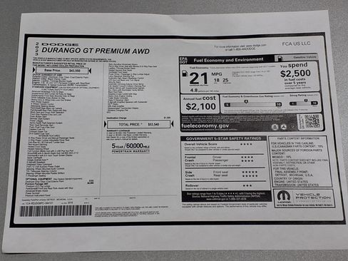 Used 2023 Dodge Durango GT image 15