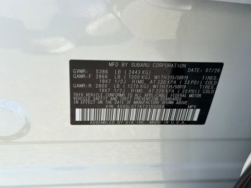 New 2026 Subaru Forester Touring AWD/4WD image 26