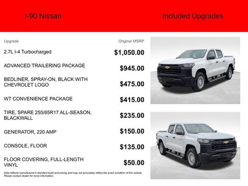Used 2023 Chevrolet Colorado W/T w/ Advanced Trailering Package image 6