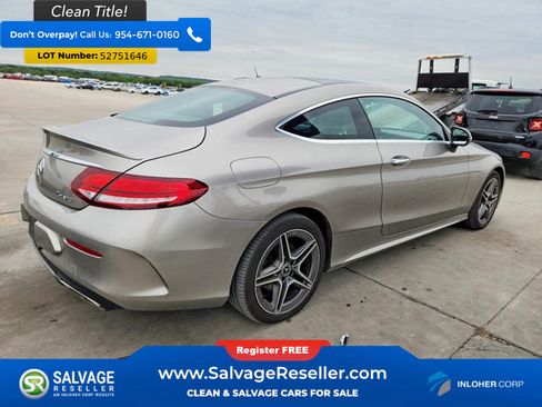 Used 2019 Mercedes-Benz C 300 4MATIC Coupe w/ AMG Line image 4