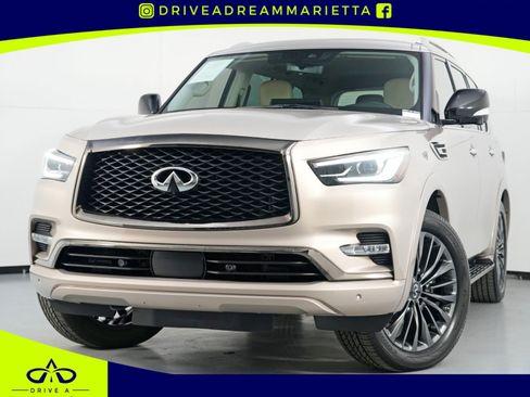 Used 2022 INFINITI QX80 Premium Select w/ Cargo Package AWD/4WD image 1