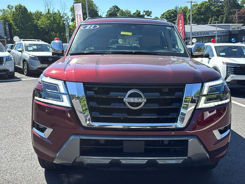 Certified 2021 Nissan Armada Platinum w/ Captain's Chairs Package AWD/4WD image 2