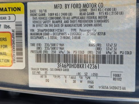 Used 2019 Ford Fusion SE image 36