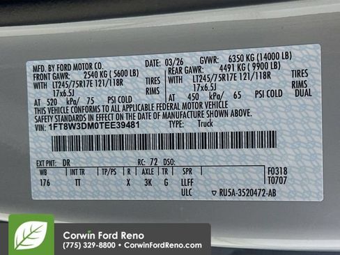 New 2026 Ford F350 Platinum w/ Platinum Plus Package AWD/4WD image 36