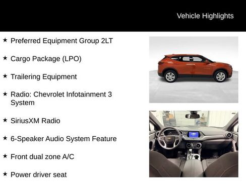 Certified 2021 Chevrolet Blazer LT w/ LPO, Cargo Package image 17