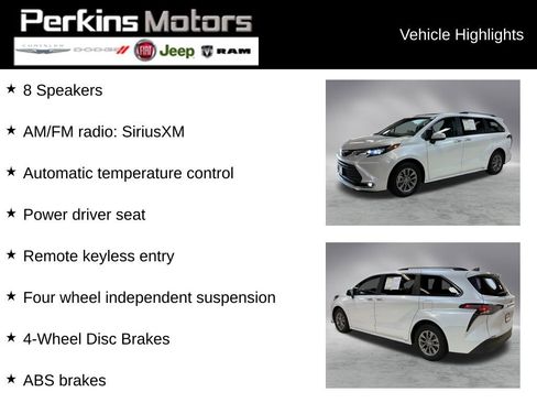 Used 2024 Toyota Sienna XLE image 2