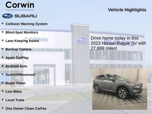 Used 2023 Nissan Rogue SV w/ SV Premium B Package AWD/4WD image 6