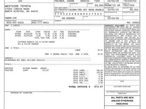 Certified 2022 Toyota Tacoma TRD Off-Road AWD/4WD image 25