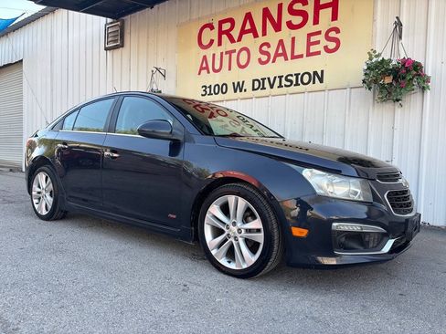 Used 2015 Chevrolet Cruze LTZ w/ Sun, Sound and Sport Package FWD image 1