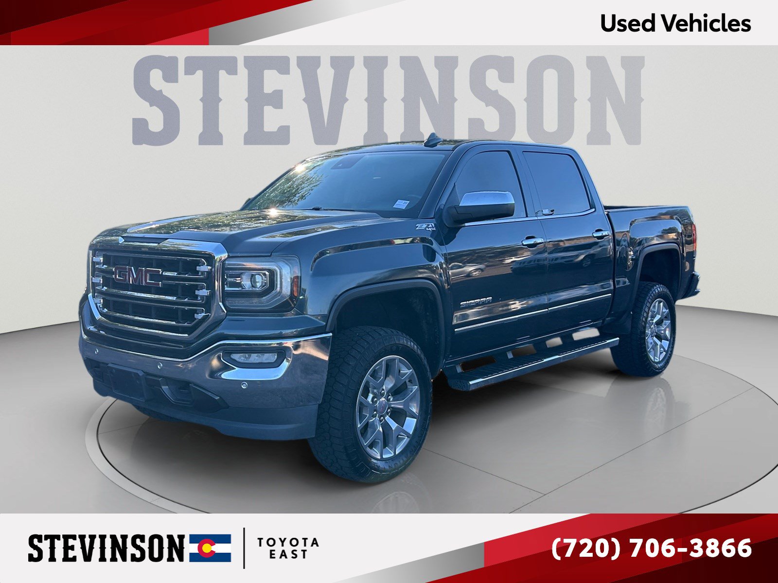Used 2018 GMC Sierra 1500 SLT AWD/4WD image 1