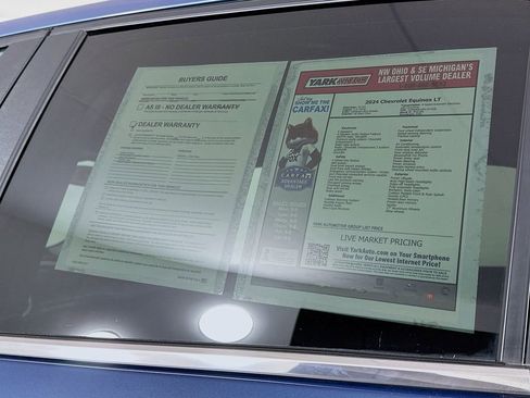 Used 2024 Chevrolet Equinox LT w/ LPO, Floor Liner Package image 13