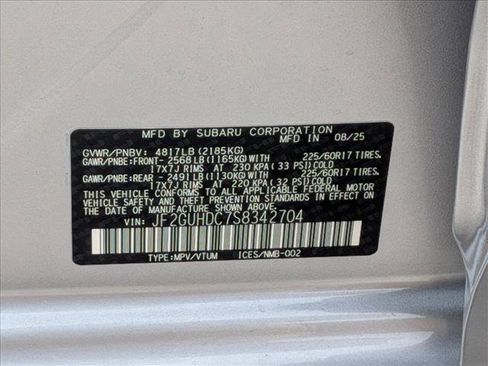 New 2025 Subaru Crosstrek 2.5i Premium image 17