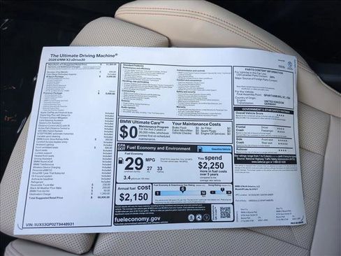 New 2026 BMW X3 xDrive30 w/ Premium Package AWD/4WD image 18