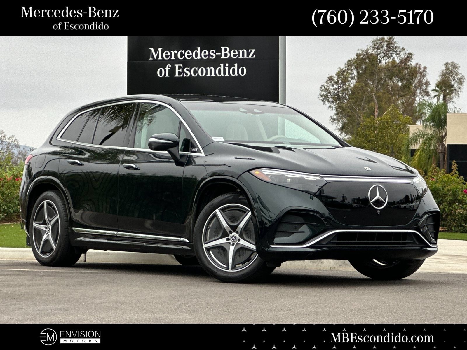 Used 2023 Mercedes-Benz EQS 580 4MATIC SUV image 1