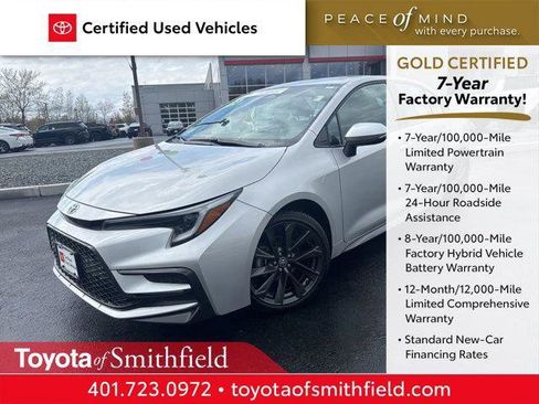 Certified 2024 Toyota Corolla SE w/ SE Premium Package FWD image 1