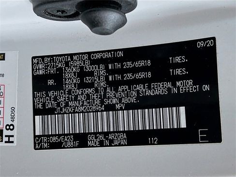 Used 2021 Lexus RX 350L 350L image 11