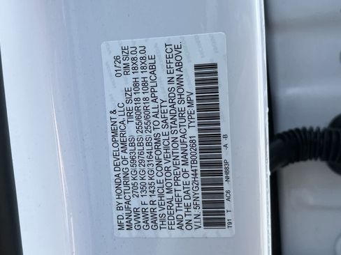 New 2026 Honda Pilot EX-L image 2