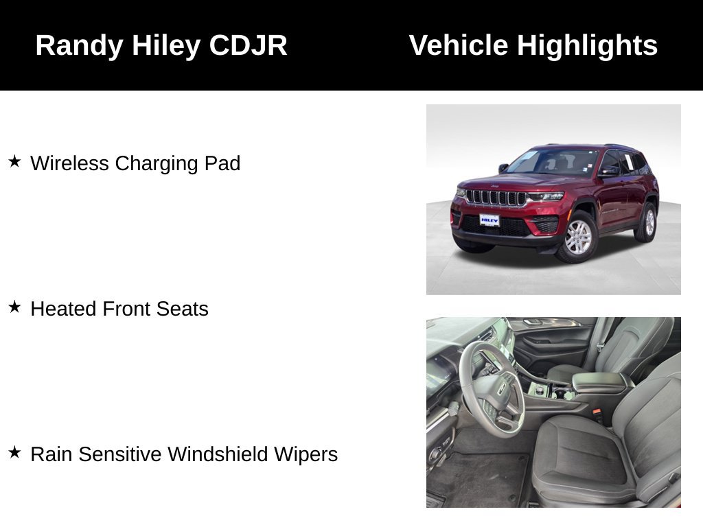 Used 2023 Jeep Grand Cherokee Laredo w/ Luxury Tech Group I AWD/4WD image 10