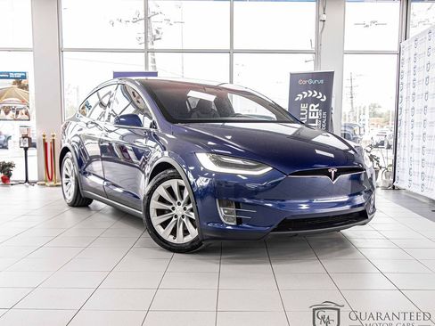Used 2021 Tesla Model X Long Range AWD/4WD image 3