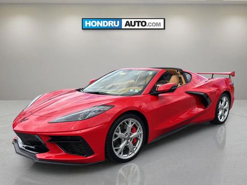 Used 2023 Chevrolet Corvette Stingray Premium Cpe w/ Z51 Performance Package RWD image 1