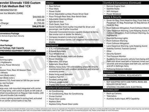 Certified 2022 Chevrolet Silverado 1500 Custom image 6