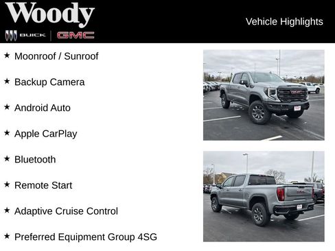 New 2026 GMC Sierra 1500 AT4X AWD/4WD image 3