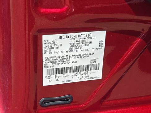 Used 2015 Ford F150 XLT w/ Equipment Group 302A Luxury AWD/4WD image 31