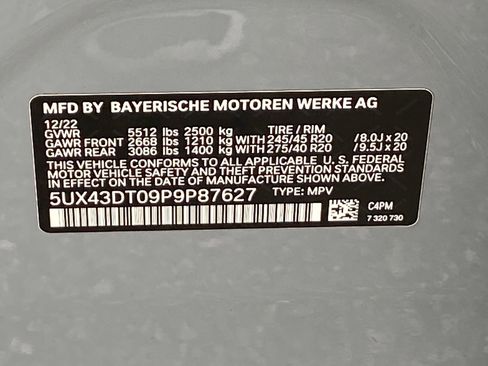 Used 2023 BMW X4 M40i w/ Premium Package image 31