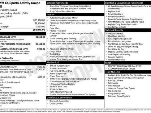 Used 2024 BMW X6 xDrive40i w/ Premium Package image 32
