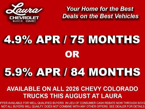 New 2026 Chevrolet Colorado Trail Boss AWD/4WD image 4