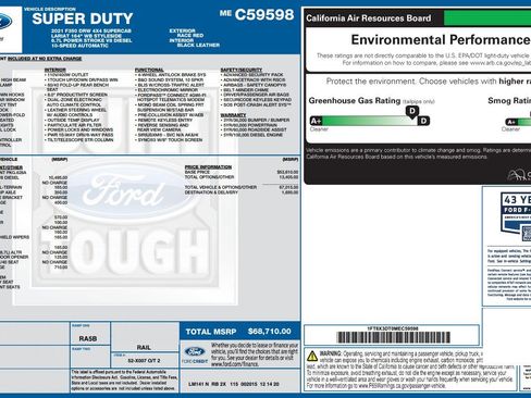 Used 2021 Ford F350 Lariat w/ Lariat Value Package image 6