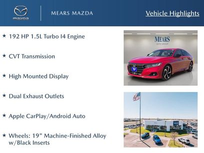 Used 2021 Honda Accord Sport