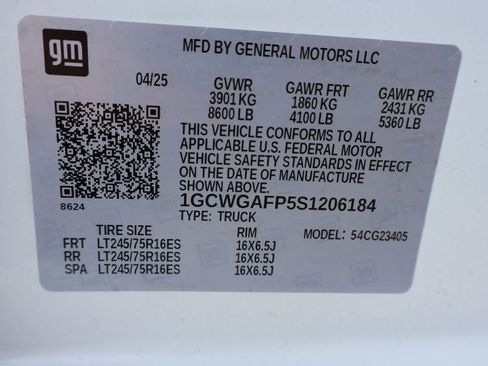 New 2025 Chevrolet Express 2500 w/ Driver Convenience Package image 38