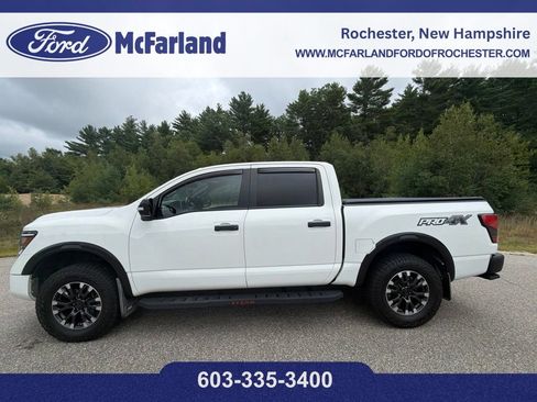 Used 2021 Nissan Titan PRO-4X w/ Pro-4x Convenience Package AWD/4WD image 1