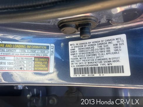 Used 2013 Honda CR-V LX image 34