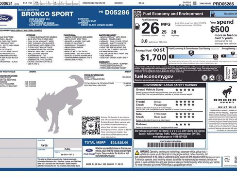 Used 2023 Ford Bronco Sport Big Bend AWD/4WD image 35
