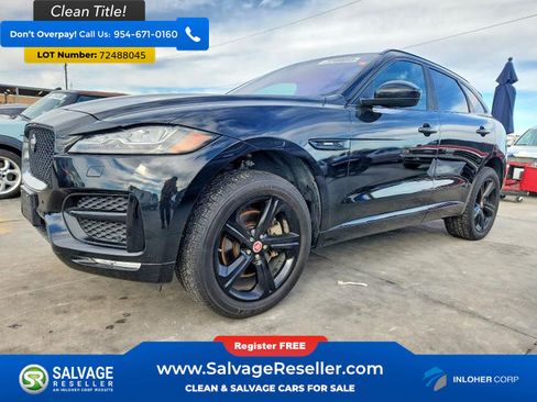 Used 2017 Jaguar F-PACE R-Sport image 1