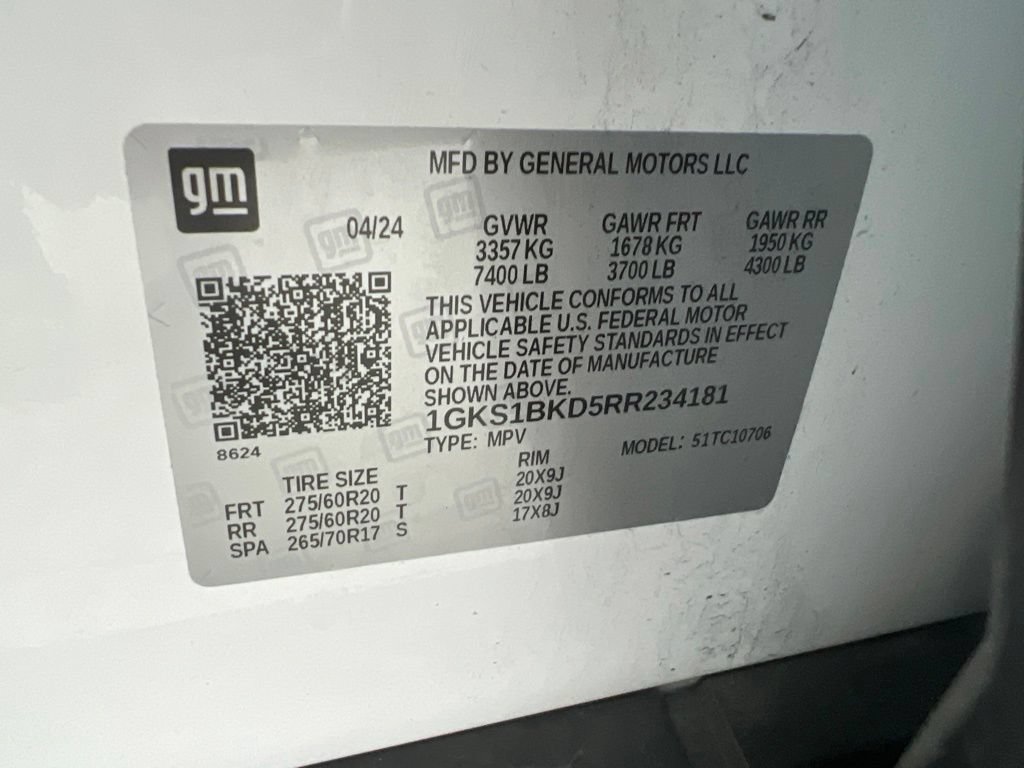 Used 2024 GMC Yukon SLT RWD image 32