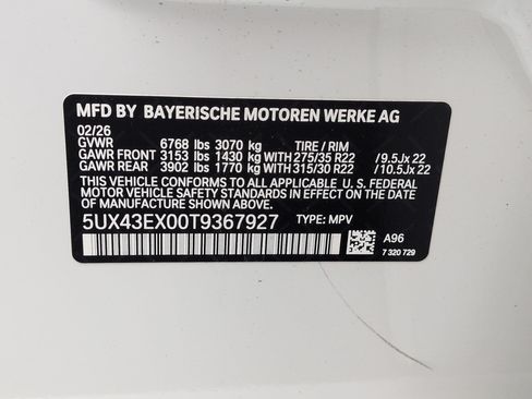 New 2026 BMW X6 M60i AWD/4WD image 35