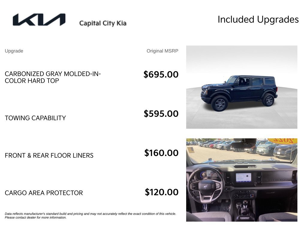 Used 2022 Ford Bronco Big Bend AWD/4WD image 4