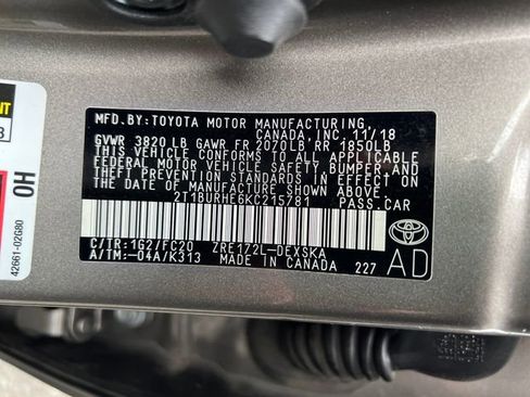 Used 2019 Toyota Corolla SE image 16